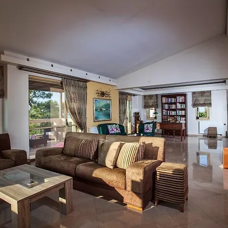 וילה Palladio Luxury With Amazing View Roussospítion
